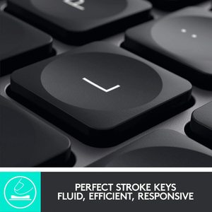 <span class=keywords><strong>Teclado</strong></span> Inalámbrico Iluminado <span class=keywords><strong>Logitech</strong></span> MX Keys Advanced para Mac - BT/USB - Product Image 3