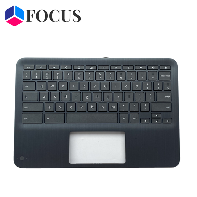 For HP Chromebook X360 11 G3 EE Palmrest Upper Case W/ Keyboard NFC L92214-001