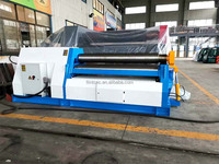 Machine à cintrer électrique automatique à 4 rouleaux pour moteur en acier au carbone et en aluminium 3KW Garantie 1 an