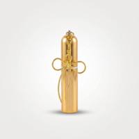 Pulvérisateur de parfum de voyage rechargeable en aluminium de luxe, avec pendentif personnalisable en plastique, design sur mesure pour les soins de la peau