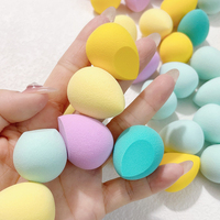 Mini éponge de maquillage multicolore de haute qualité, ultra douce, pour fond de teint, blender Beautiful Cosmetic Face Beauty Sponge