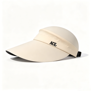 Unisex Wide Brim Sun <b>Hat</b> Beige Top Closed Visor Cap UV Protection 100% Polyester Foldable Lightweight Outdoor Travel Beach - Product Image 2