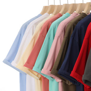 Camiseta de Verano Personalizada para Hombre, 260g, Sensación de Frescura, <span class=keywords><strong>DuPont</strong></span> Sorona, Sólida, Casual, Transpirable, Antibacteriana 7A, Cuello Holgado, Manga Corta - Product Image 4