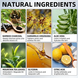 Masker Pori-pori Hidung Organik Bebas Pewangi Vegan Berkualitas Tinggi Penghilang Komedo Perawatan Jerawat Pembersih Pori-pori Pengelupas Pori-pori - Product Image 3