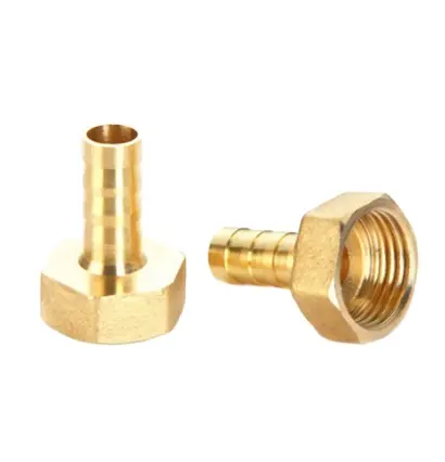 Đầu Nối Ống Đồng Thau Đầu Nối Ren Cái 4Mm-19Mm 1/8 "1/4" 1/2 "3/8" BSP Đầu Nối Khớp Nối Bằng Đồng Thau