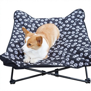 <strong>Pet</strong> It Camping Camp Bed Lifting Kennel Four Seasons Universal Removable Washable No Fill Material Generation - Product Image 1
