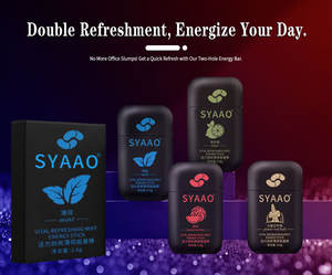 เครื่องพ่นจมูกอโรมาเทอราพี2 1เครื่องสูดอากาศแบบกำหนดเองมีกลิ่นหอมปลอดสารพิษ80% เพื่อสุขภาพ - Product Image 5