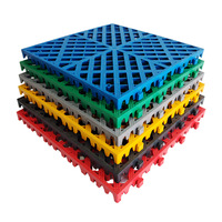 Baldosas de Plástico Encajables Modernas de 40x40x3cm para Piso de Garaje, Revestimiento de Vinilo para Interiores, Ecológico, Impermeable, con Diseño Gráfico