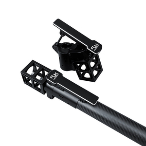 RJXHOBBY Raccord horizontal 35 mm pour plaque centrale de bras de drone agricole, pince de tube en carbone, connecteur pliable plat, base - Product Image 4