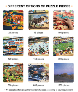 Vente en gros de matrices de découpe d'animaux de dessins animés pour enfants <span class=keywords><strong>bébé</strong></span> avec impression écologique personnalisée Puzzles jouets <span class=keywords><strong>Puzzle</strong></span> éducatif - Product Image 6