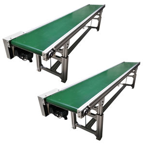 Hoge Kwaliteit Pvc Pu <span class=keywords><strong>Food</strong></span> Grade Rubber Transportband Systeem Rvs Riem Transportbanden Machine Voor Levensmiddelen Winkel Retail - Product Image 1