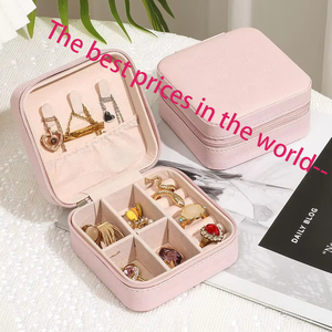 Ucuz takı organizatör kutuları taşınabilir takı fermuarlı çantalar depolama organizatör Jewelri kutuları - Product Image 1