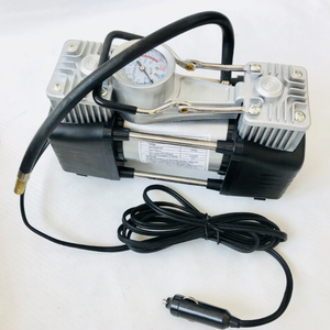 Inflador de Neumáticos Portátil de Doble Cilindro de Alta Resistencia de 12 V y 150 PSI para SUV LVDUAN DC 12 V - Product Image 1
