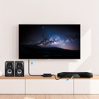 SCART-Eingang zu HDMI-Ausgang Konverter 720P/1080P SCART Composite zu HDTV mit USB-Kabel für Sky Box VCR Blu-ray Player