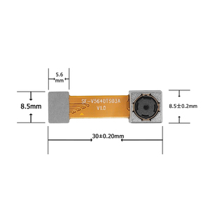 OEM 5MP OV5640 Mipi Interface 24pin Autofocus Night Vision YUV Output HDR IoT <b>Mini</b> Fisheye <b>Camera</b> Module for Visual Doorbell - Product Image 1