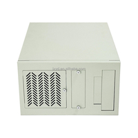 Chasis Industrial de Montaje en Rack de 7 Ranuras Personalizado de Fábrica, Compatible con ATX/Micro ATX/Mini-ITX ATX/1U PSU, 4 Bahías de 3.5 Pulgadas, Acero con Ventilador