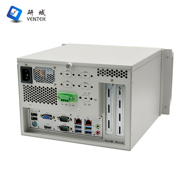 4U Rackmount Server LGA1151 Intel I3 I5 I7 I9  13700K 14900K IPC 2 RJ45 LAN 6 RS232 485 COM PCIE Slot Industrial Server Computer
