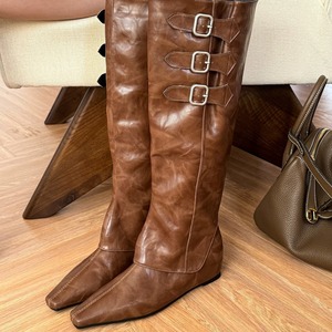 Stivale da Cowboy Occidentale da <span class=keywords><strong>Donna</strong></span> con Punta Rialzata, Staccabile e Indossabile in Due Modi, con Gambale Medio - Product Image 3