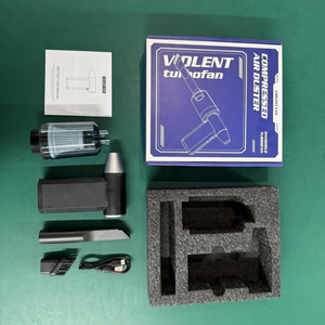 Tragbarer 80000 U/min Kabelloser Luftstaubsauger Leistungsstarker Elektrischer Turbo-Gebläse Autotrockner für Außenreinigung Camping Anti-Staub - Product Image 6