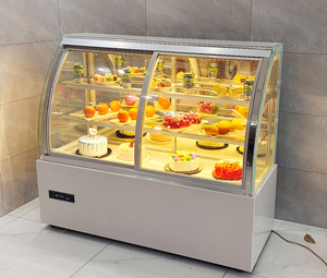 Vitrine Réfrigérée Commerciale pour Gâteaux, Vitrine de Pâtisserie, Armoire de Présentation pour Boulangerie - Product Image 6
