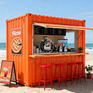 Precio <span class=keywords><strong>de</strong></span> fábrica Contenedor Bar Restaurante Perro caliente Helado Café Restaurante Contenedor con contenedor <span class=keywords><strong>de</strong></span> cocina Café Restaurante - Product Image 3