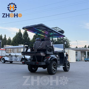 Voiturette <span class=keywords><strong>de</strong></span> golf personnalisée avec sièges sur mesure - Vente directe du fabricant chinois, conception sur mesure pour les propriétés privées - Product Image 5