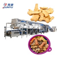 Multifunctionele koekjesmachine, biscuit- en koekjesproductielijn, dierenbiscuit- en huisdierbiscuit-tunnel oven productielijn