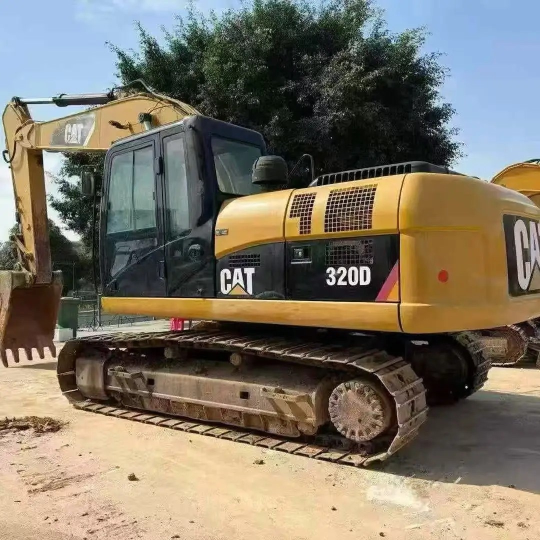 CAT 320D 20 Ton Used Crawler Excavator Cat 320 Big Used Caterpillar 20 Ton Excavator for Sale with Warranty