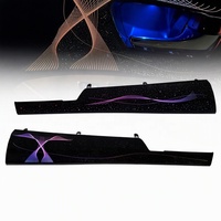 Éclairage d'ambiance pour voiture Innova 110 cm, 64 couleurs LED, éclairage d'ambiance intérieur pour Toyota Innova Crysta 2016-2022