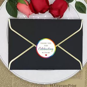 Pegatinas Autoadhesivas de Vinilo PVC Transparente con Acabado Brillante Redondo Personalizadas de Fábrica para Regalos y Manualidades - Product Image 5