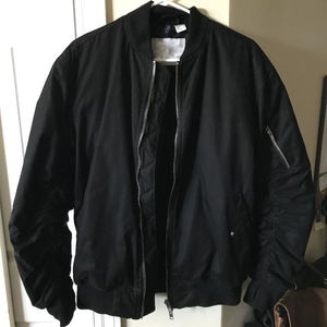 Blouson aviateur d'hiver personnalisé de haute qualité pour hommes respirant grande taille fermeture à glissière en fourrure de vison décontracté Letterman laine au crochet - Product Image 4