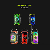 HOPESTAR 80W Party 300, enceinte portable sans fil de grande puissance pour l'extérieur, Bluetooth BT5.4, super basses, avec 1 microphone sans fil