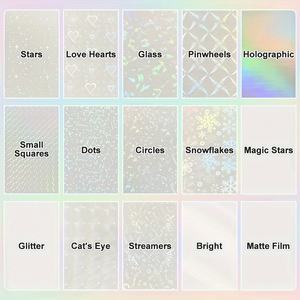 الأكثر مبيعًا لفة مجسمة شفافة مقاومة للماء من كلوريد البولي فينيل البارد لسطح ملصق جديد - Product Image 3