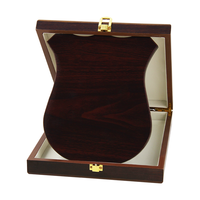 Vente en gros bon prix Plaque en bois en feuille d'or Récompense Souvenir d'entreprise anniversaire Souvenir cadeau Plaque en bois personnalisée vierge
