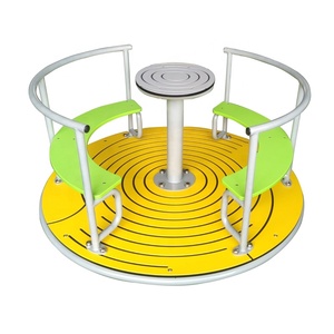Ensemble de carrousel pour enfants en plastique de haute qualité pour équipement d'occasion de terrain de jeu d'arrière-cour à vendre. pour le jardin, la maison et la maternelle - Product Image 1