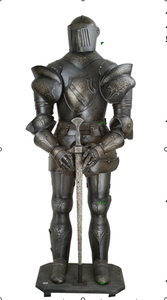 Armadura de casco romano, traje de armadura de cuerpo completo de guerrero de batalla, Armadura de Metal de hierro, armadura Medieval antigua para la venta - Product Image 6