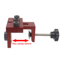 Outils de bricolage pour l'assemblage de meubles de placard, kit de gabarit de perçage pour le travail du bois 3 en 1, gabarit de perçage pour trous de poche, guide de perçage, gabarit de perçage