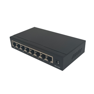 Convertisseur de média TiNCAM 10/100 Mbps, mode unique, <span class=keywords><strong>fibre</strong></span> optique double, optique vers électrique, 1x8 caméra, <span class=keywords><strong>fibre</strong></span> optique, identique à un commutateur réseau - Product Image 4