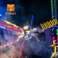 Manèges attrayants et palpitants pour parcs d'attractions et parcs à thème en extérieur : Manèges Top Scan et Manèges Magic Windmill à grande vitesse