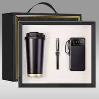 Carnet de cadeaux personnalisés pour événement d'entreprise Boîte cadeau Ensemble de 3 pièces Ensemble cadeau publicitaire promotionnel
