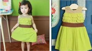 เดรสปักเลื่อมแขนกุดสำหรับเด็กผู้หญิงเสื้อผ้าแฟชั่นดีไซน์ล่าสุด - Product Image 5