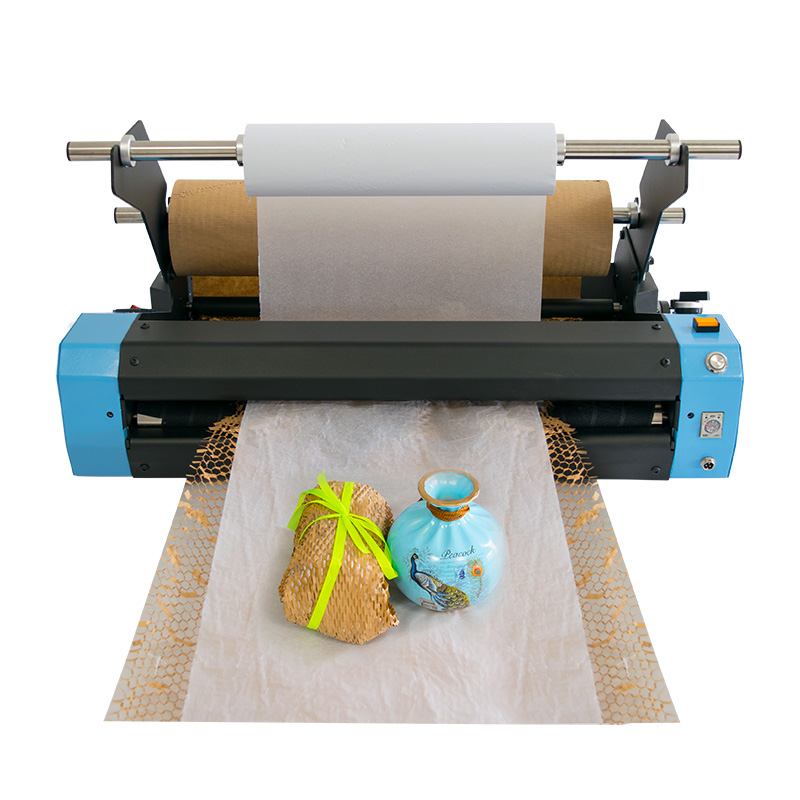 100% цена производителя, электрическое автоматическое изготовление буферной подушки, Упаковочная подушка, упаковочная машина для обертывания крафт-бумаги с Сотами