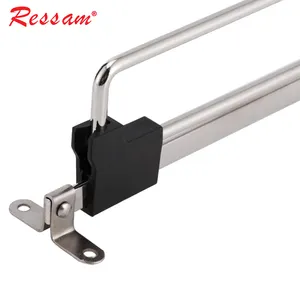 Ressam Extention Slides Wardroble Rob Adjustable Wardrobe Rail Tube Bedroom Telescopic Clothes Sliding Closet Hanger