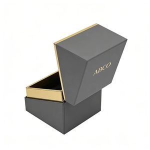 Cajas de Embalaje Cosmético de Cartón Corrugado Rígido con Logotipo Personalizado en Relieve, con Materiales Reciclados, Compatible con OEM/ODM, ABCO - Product Image 2