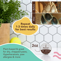 OEM/ODM vente en gros de baume naturel pour pattes de chien crème pour pattes de chien hydrate apaise les pattes irritées protège les griffes de chien de compagnie