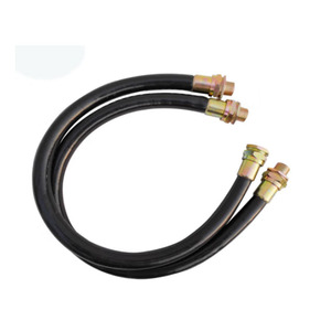 ท่อเชื่อมต่อแบบยืดหยุ่น BNG DN20 DN25 DN32 ยาง 1/2 นิ้ว เกลียว สำหรับใช้ในโรงงาน - Product Image 1