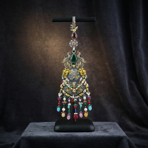 Exquisitos diseños de oro, conjunto de joyería tradicional Juda, elegancia perfectamente elaborada para bodas, colgantes y dijes de moda especiales - Product Image 4