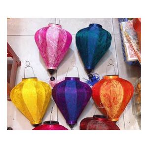 HOT PRODUCT SILK LANTERN HOI AN - Hot Selling Handmade Silk Lanterns for Event <b>Decorations</b> <b>Cheap</b> Bulk Lanterns - Product Image 2