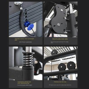 Máquina Smith de Alta Calidad CZ para Gimnasio en Casa, Proporciona Ejercicio Integral y Eficiente, con Estructura Personalizable y Resistente - Product Image 6