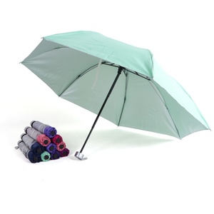 Portable 190T Pongee Modern Dual-folding Fully-<b>Automatic</b> Windproof UV Travel <b>Umbrella</b> Straight Handle Customized Color Logo - Product Image 4